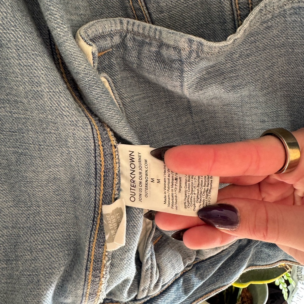 Outerknown Light Blue Jean Jacket - image 3